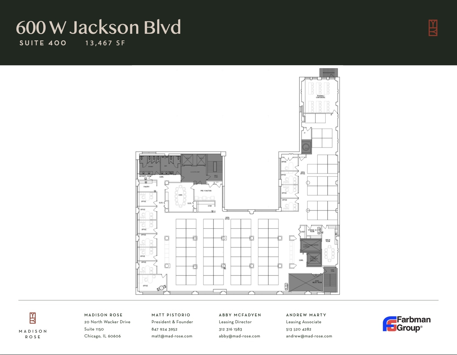 600 W Jackson Blvd, Chicago, IL à louer Photo de l’immeuble– Image 1 sur 1