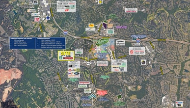 11324 N Community House Rd, Charlotte, NC - Vue aérienne  vue de carte - Image1