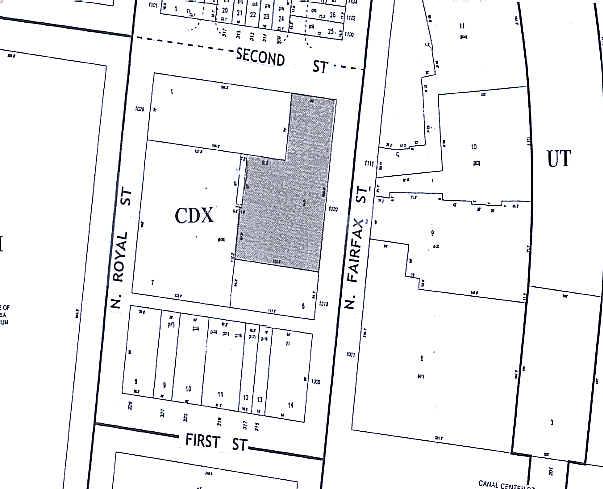 1020 N Fairfax St, Alexandria, VA à louer - Plan cadastral – Image 2 sur 28