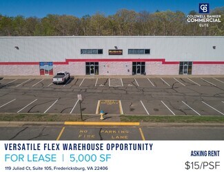 Plus de détails pour 119 Juliad Ct, Fredericksburg, VA - Industriel/Logistique à louer