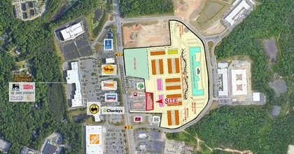 12141 Jefferson Davis Hwy, Chester, VA - Vue aérienne vue de carte