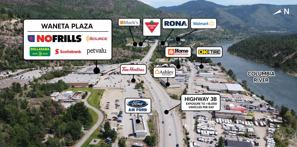 8100 Rock Island Hwy, Trail, BC à louer - Aérien – Image 3 sur 13