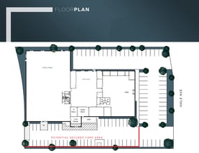 16601 Hale Ave, Irvine, CA à louer Plan d’étage– Image 2 sur 2