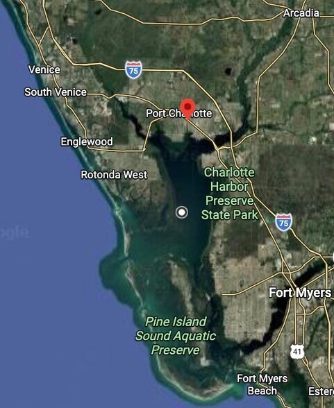 325 Glancy Ln NE, Port Charlotte, FL à vendre - Aérien – Image 3 sur 3
