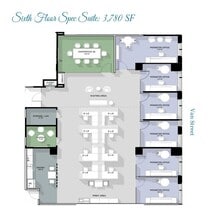 1 M St SE, Washington, DC à louer Plan d’étage– Image 1 sur 1