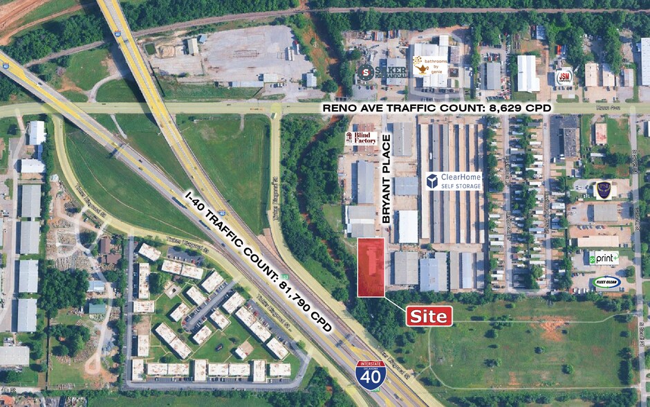 321 Bryant pl, Del City, OK à vendre - Aérien – Image 1 sur 2