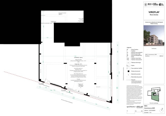 Plus de détails pour 4 Pl. de la Bataille de Stalingrad, Viroflay - Local commercial à vendre