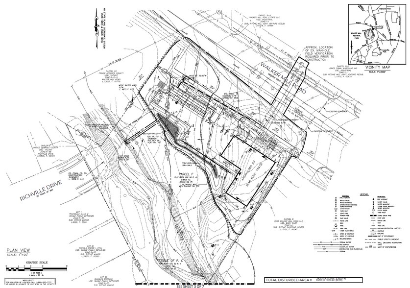 8401 Walker Mill Rd, Capitol Heights, MD à vendre - Plan de site – Image 1 sur 3