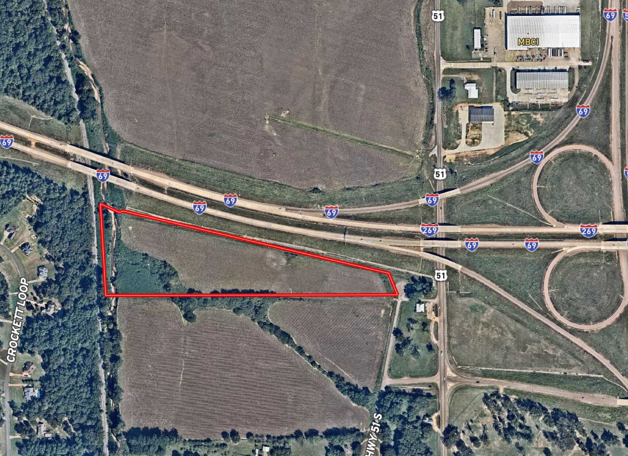 55 Old Highway 51 South, Hernando, MS à vendre Aérien– Image 1 sur 2