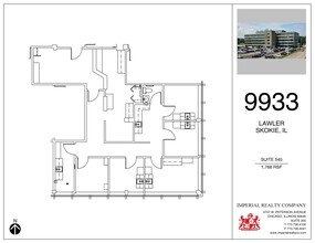 9933 Lawler Ave, Skokie, IL à louer Plan de site– Image 1 sur 1