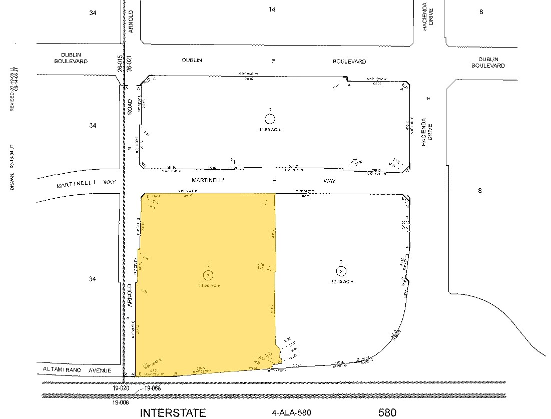 Martinelli Way, Dublin, CA à vendre Plan cadastral– Image 1 sur 4
