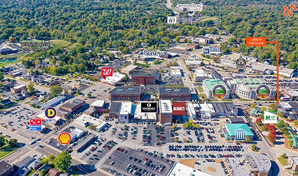 216 N Main St, Edwardsville, IL à louer - Photo de l’immeuble – Image 2 sur 2
