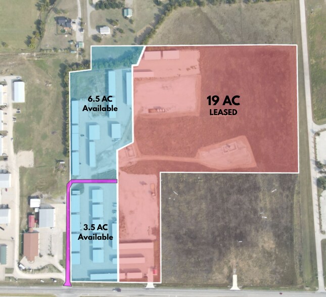 14744 US-380, Krum, TX à vendre - Aérien – Image 2 sur 5