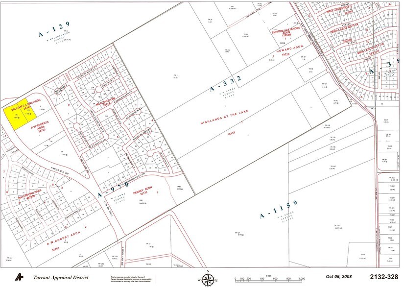 717 N Holland Rd, Mansfield, TX à louer - Plan cadastral – Image 2 sur 13