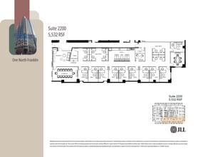 1 N Franklin St, Chicago, IL à louer Plan d’étage– Image 1 sur 3