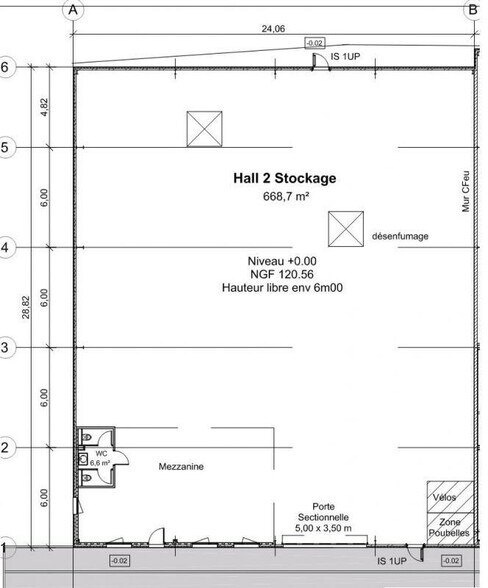 Industriel/Logistique dans Saran à louer - Plan d’étage – Image 3 sur 4