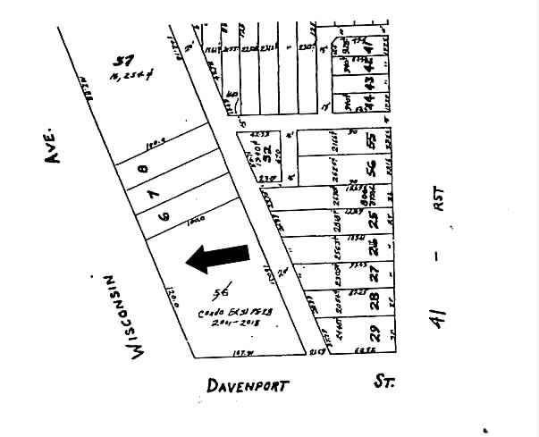 4801 Wisconsin Ave NW, Washington, DC à vendre - Plan cadastral – Image 3 sur 14