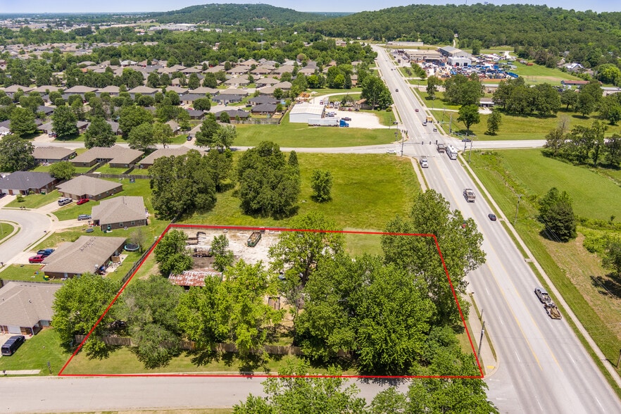 1380 Butterfield Coach Rd, Springdale, AR à vendre - Aérien – Image 2 sur 12
