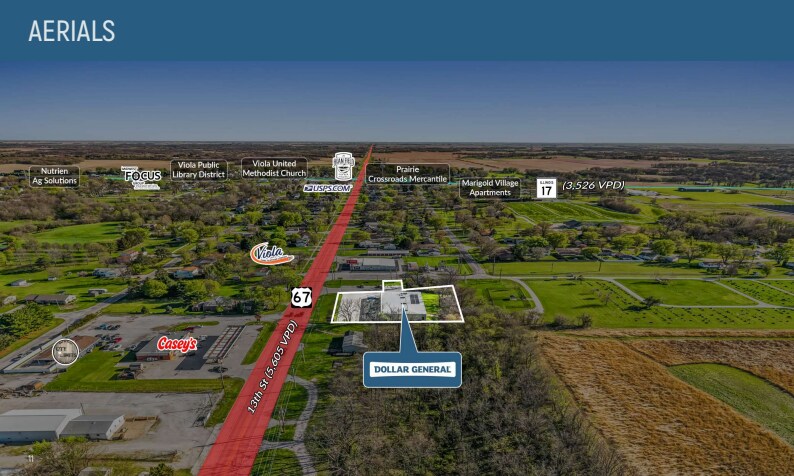1003 13th St, Viola, IL à vendre - Photo de l’immeuble – Image 3 sur 4