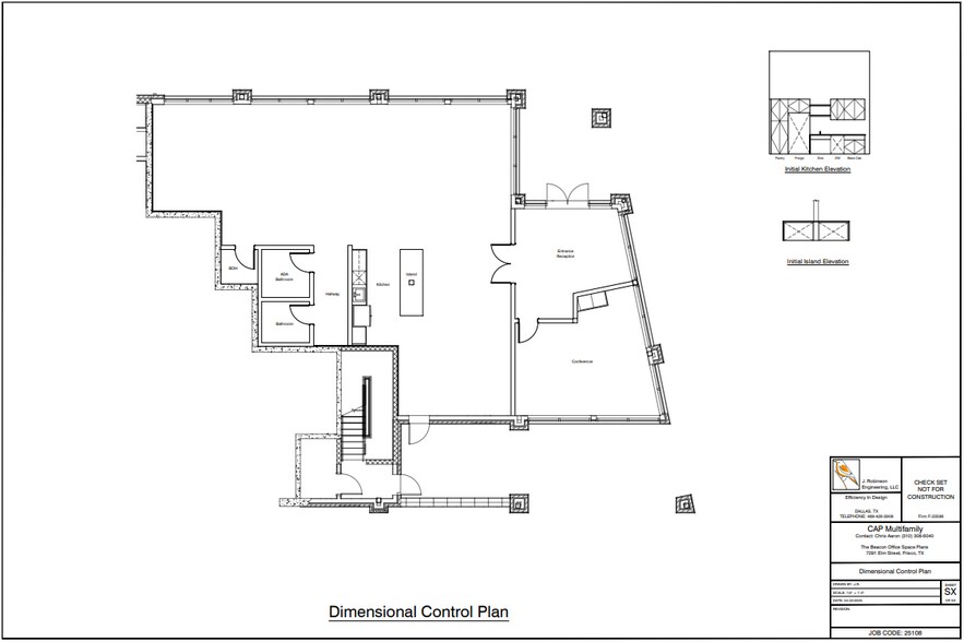 7291 Elm St, Frisco, TX à louer - Plan d’étage – Image 2 sur 2