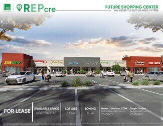 Plus de détails pour 1416 Joe Battle Blvd, El Paso, TX - Local commercial à louer