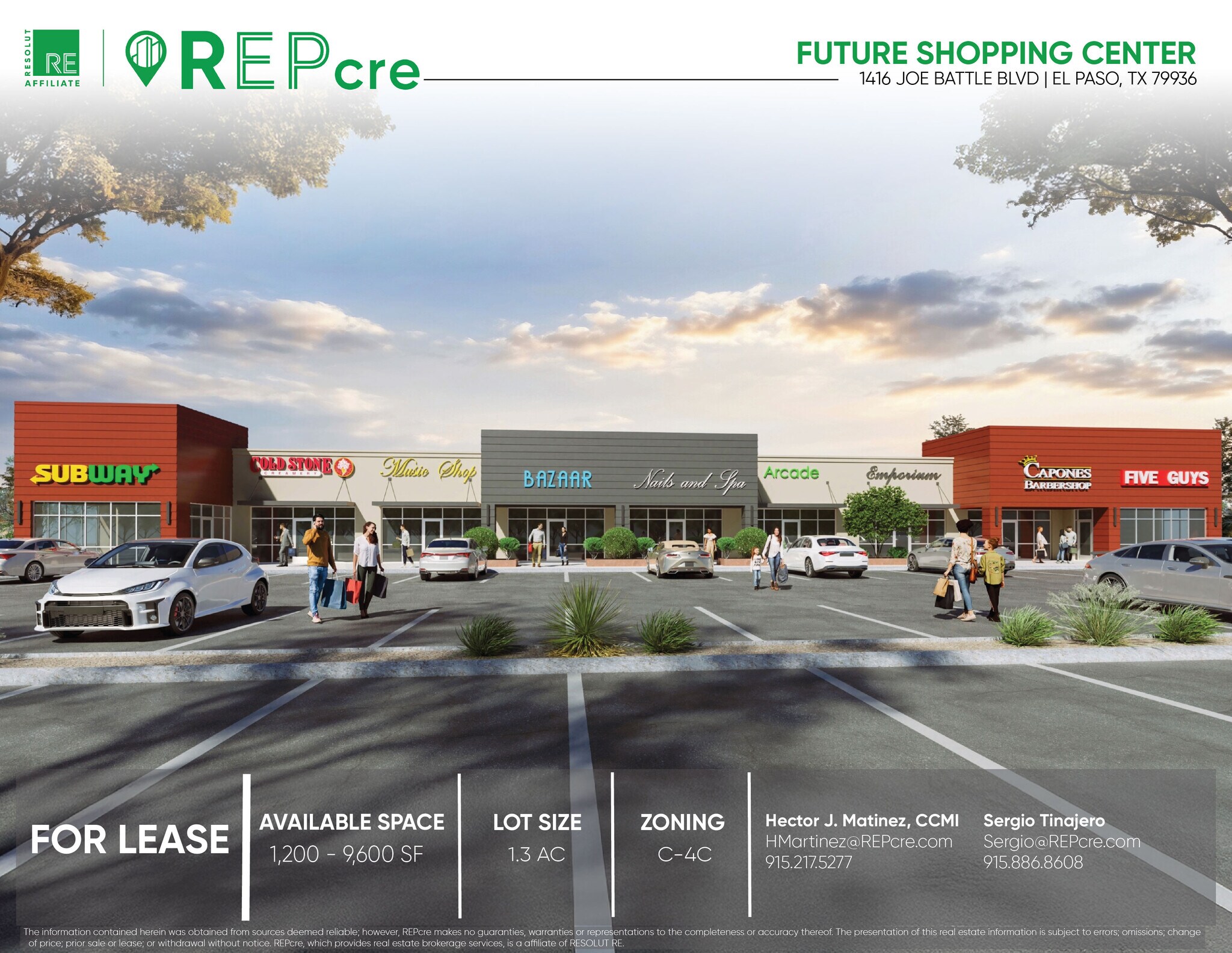 1416 Joe Battle Blvd, El Paso, TX à louer Photo principale– Image 1 sur 4