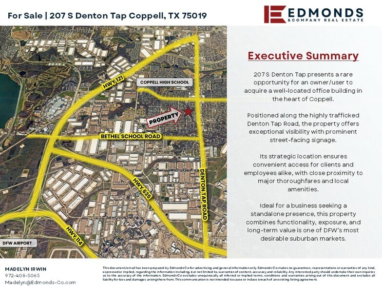 207 S Denton Tap Rd, Coppell, TX à vendre - Photo de l’immeuble – Image 3 sur 13