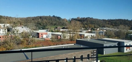 Brignais - VUE AÉRIENNE vue de carte