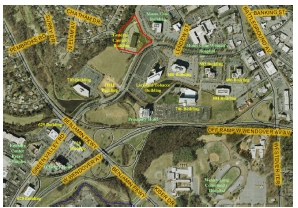 717 Green Valley Rd, Greensboro, NC à louer - Plan cadastral – Image 2 sur 9