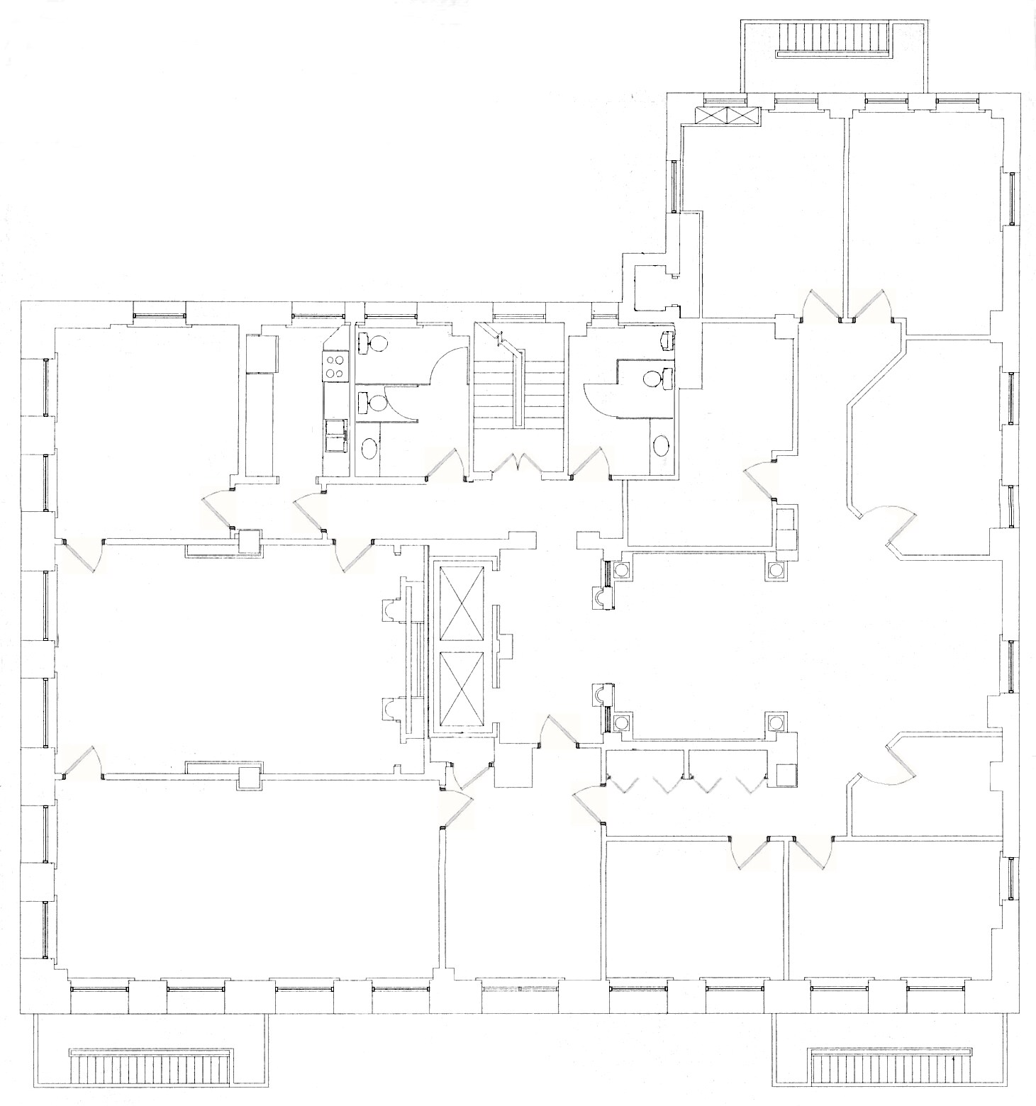 150 N Washington Ave, Scranton, PA à louer Plan d’étage– Image 1 sur 1