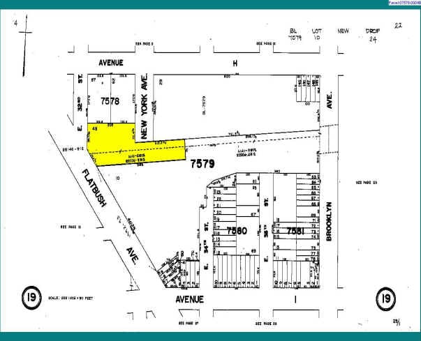 1623 Flatbush Ave, Brooklyn, NY à louer - Plan cadastral – Image 2 sur 3