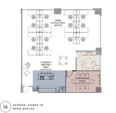 7676 Hazard Center Dr, San Diego, CA à louer Plan d’étage– Image 2 sur 2