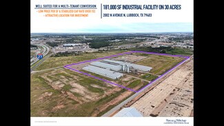 Plus de détails pour 2002 N Avenue N, Lubbock, TX - Industriel/Logistique à vendre