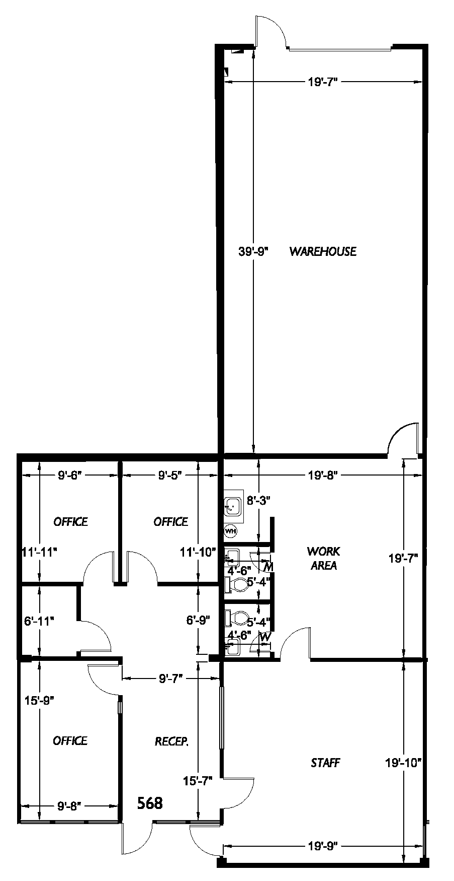 679-699 Strander Blvd, Tukwila, WA à louer Plan d’étage– Image 1 sur 1