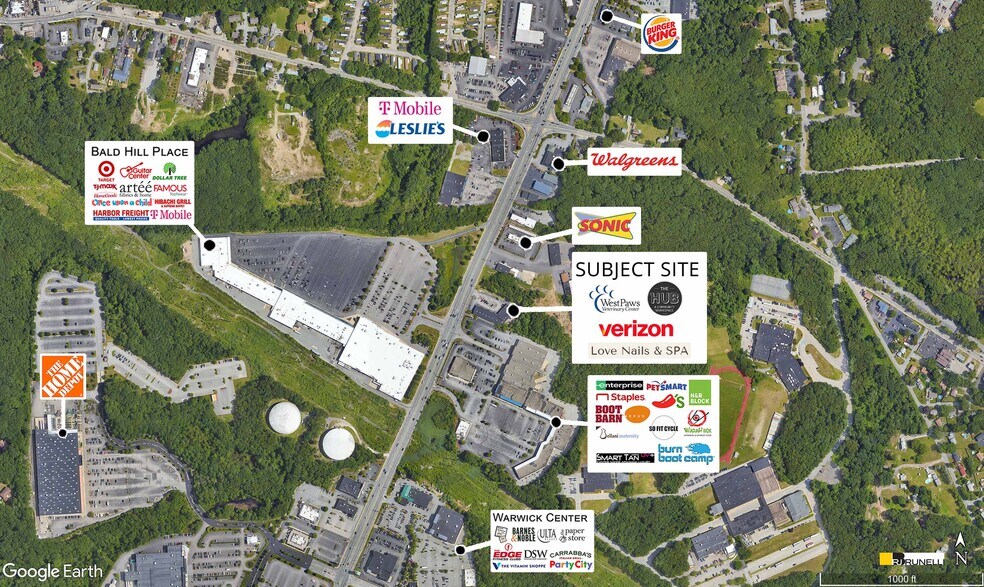 1200 Bald Hill Rd, Warwick, RI à louer - Photo de l’immeuble – Image 3 sur 4