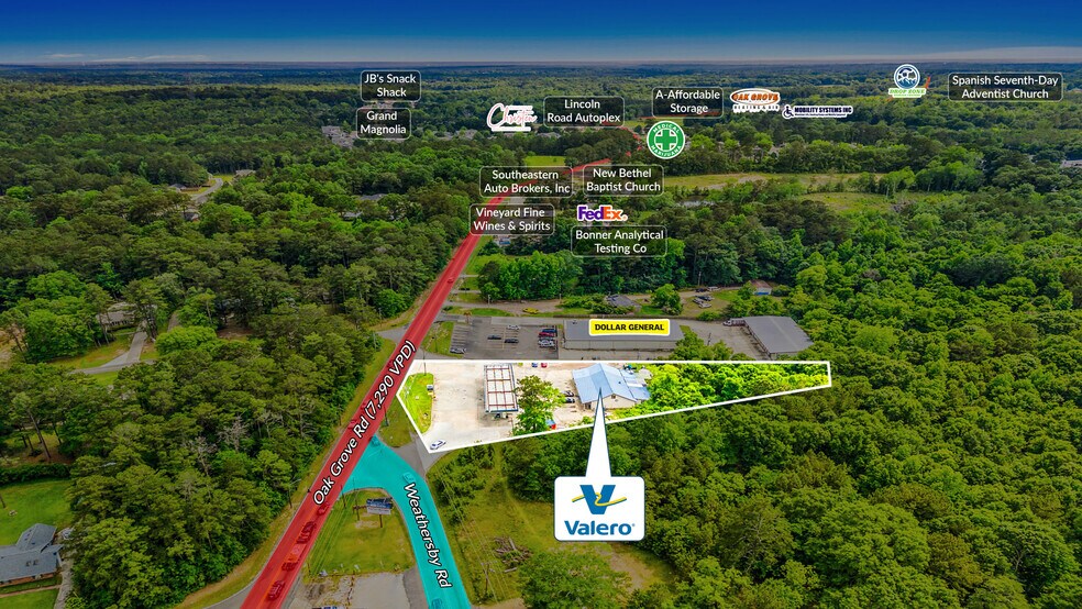 2601 Oak Grove Rd, Hattiesburg, MS à vendre - Photo de l’immeuble – Image 3 sur 5
