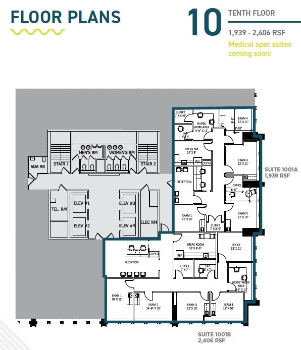 8401 Connecticut Ave, Chevy Chase, MD à vendre Plan d’étage– Image 1 sur 1