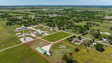286 Industrial Ave, Welch, OK - VUE AÉRIENNE  vue de carte - Image1