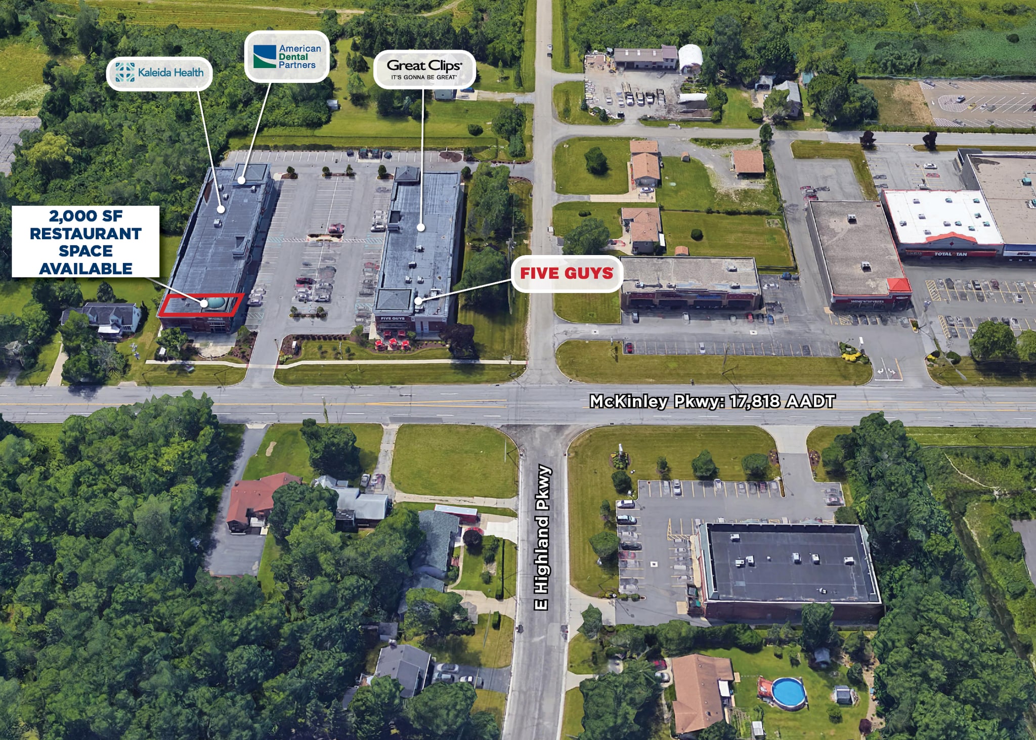 3835-3843 McKinley Pky, Hamburg, NY à louer Photo de l’immeuble– Image 1 sur 3