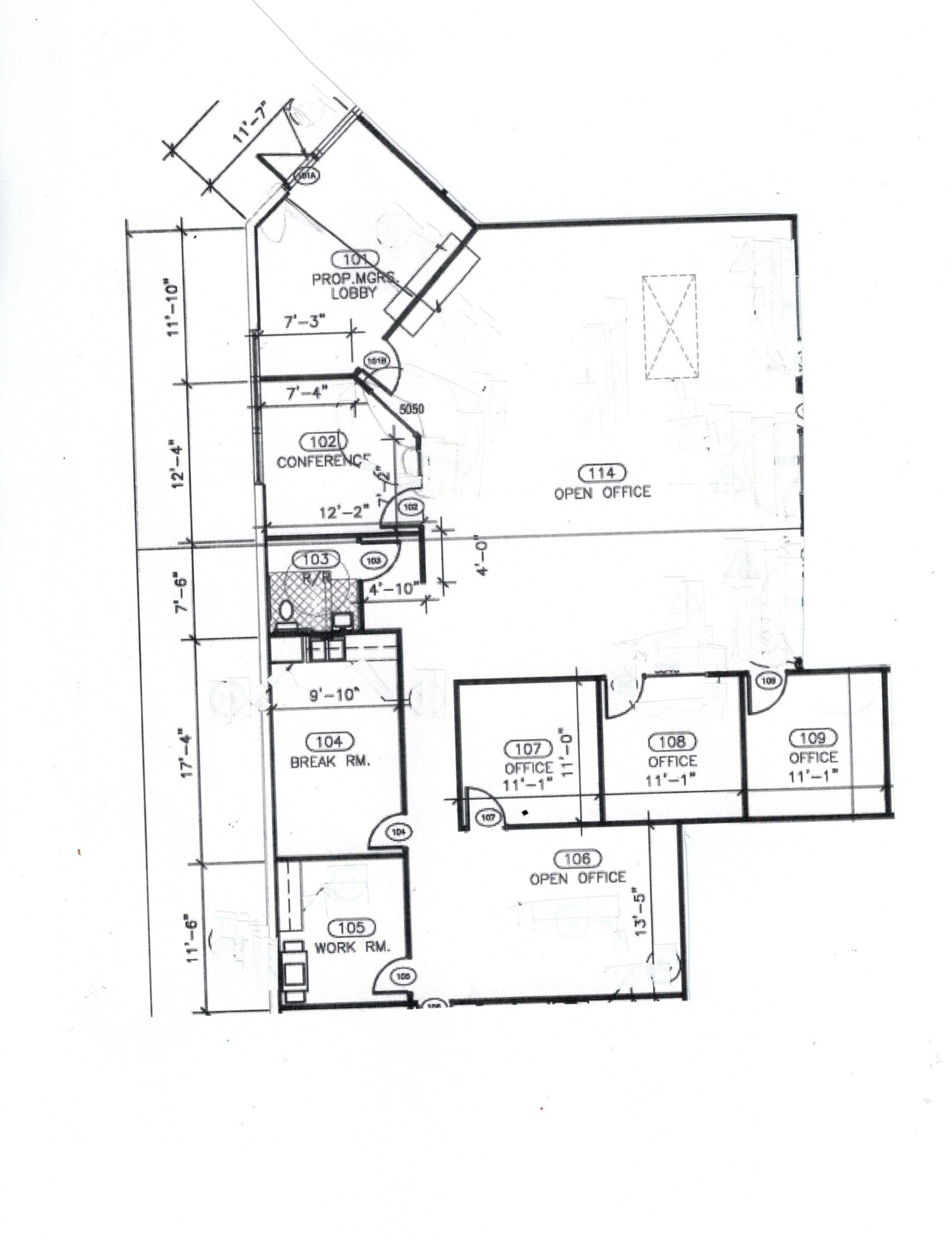 2325 W Utopia Rd, Phoenix, AZ à louer Plan d’étage– Image 1 sur 6