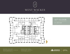 35 W Wacker Dr, Chicago, IL à louer Plan d’étage– Image 1 sur 1