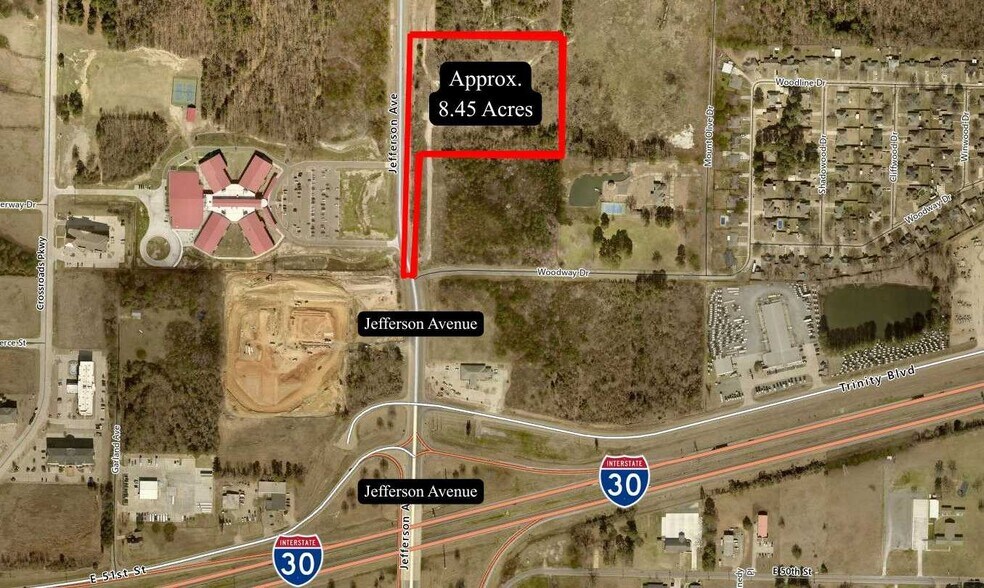 Jefferson Ave, Texarkana, AR à vendre - Photo principale – Image 1 sur 3