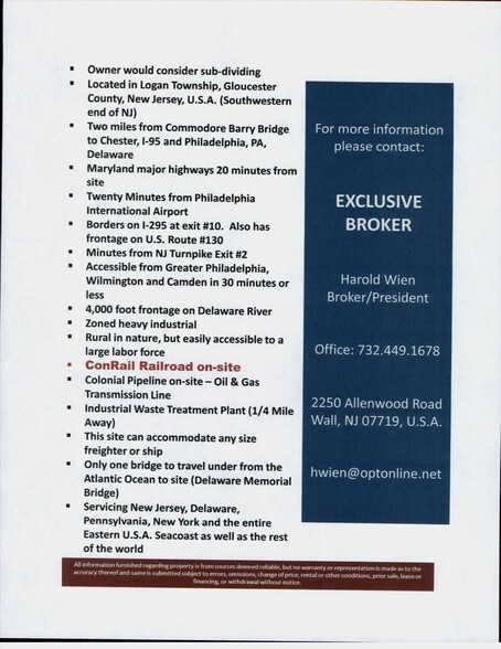 386 US 130, Logan Township, NJ à vendre - Autre – Image 2 sur 3