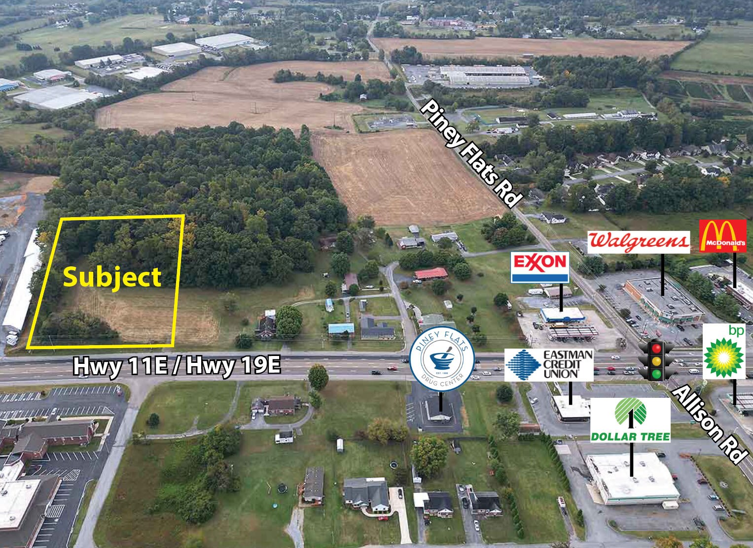 5877 Highway 11 E, Piney Flats, TN à vendre Photo de l’immeuble– Image 1 sur 6