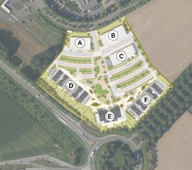 Boulevard Michael Faraday, Serris à vendre - Plan de site – Image 2 sur 3