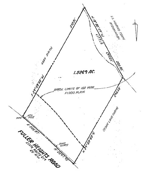 19044 Fuller Heights Rd, Triangle, VA à vendre - Plan cadastral – Image 2 sur 2