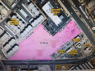 Plus de détails pour 4100 Boulder Hwy, Las Vegas, NV - Terrain à vendre
