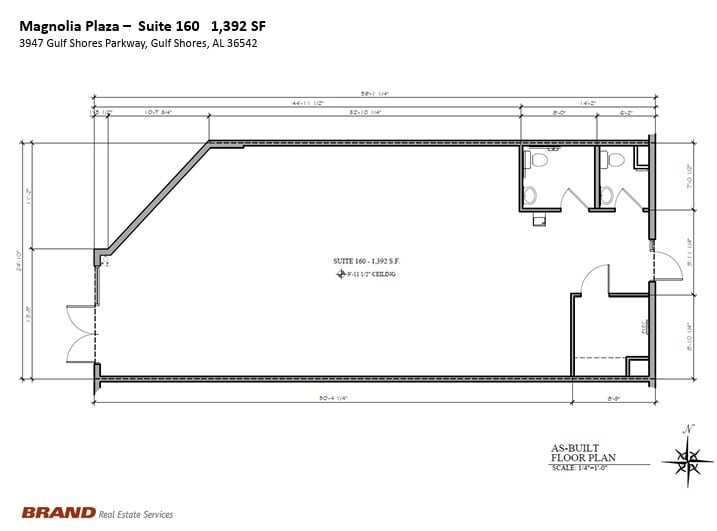 3965 Gulf Shores Pky, Gulf Shores, AL à louer Plan d’étage– Image 1 sur 1