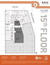 2550 Pacific Ave, Dallas, TX à louer Plan d’étage– Image 1 sur 1