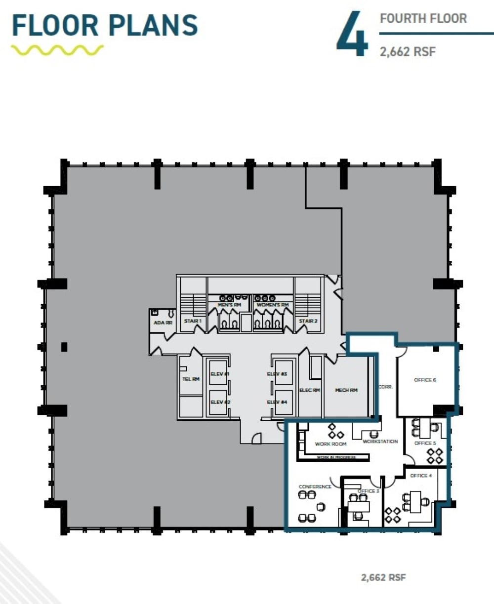 8401 Connecticut Ave, Chevy Chase, MD à vendre Plan d’étage– Image 1 sur 1